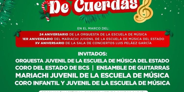 CELEBRARÁ ISC FESTIVAL DECEMBRINO DE CUERDAS EN LA CIUDAD DE LA PAZ
