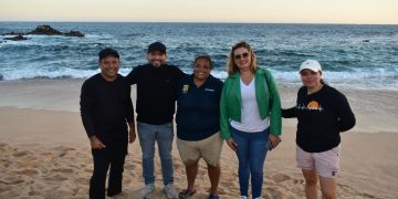 REALIZARON LIBERACIÓN DE 200 TORTUGAS GOLFINAS EN PLAYA DE SAN LUCAS