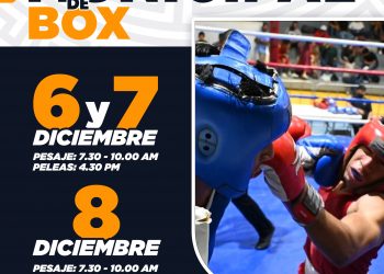 SELECTIVOS MUNICIPALES DE ATLETISMO Y BOXEO ESTE FIN DE SEMANA
