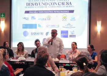 GRAN RESPUESTA RECIBE EL DESAYUNO CON CAUSA “RECONSTRUYENDO LÍDERES” ORGANIZADO POR PREVENCIÓN DEL DELITO DE LA PGJE Y CANACO LA PAZ