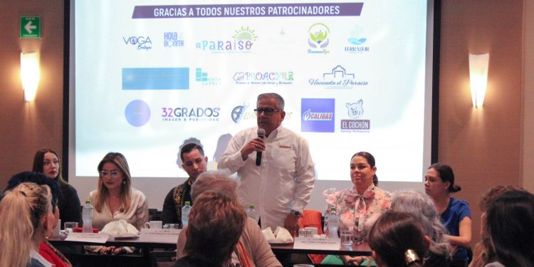 GRAN RESPUESTA RECIBE EL DESAYUNO CON CAUSA “RECONSTRUYENDO LÍDERES” ORGANIZADO POR PREVENCIÓN DEL DELITO DE LA PGJE Y CANACO LA PAZ