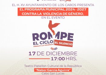 AYUNTAMIENTO DE LOS CABOS PRESENTARÁ EL PROGRAMA MUNICIPAL 2024-2027 CONTRA LA VIOLENCIA DE GÉNERO