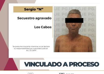 PGJE LOGRA VINCULACIÓN A PROCESO DE SERGIO “N” POR SECUESTRO AGRAVADO