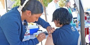CONTINÚA LA VACUNACIÓN CONTRA LA INFLUENZA EN UNIDADES MÉDICAS DE BCS