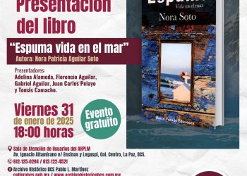 PRESENTARA ISC LIBRO “ESPUMA VIDA EN EL MAR”