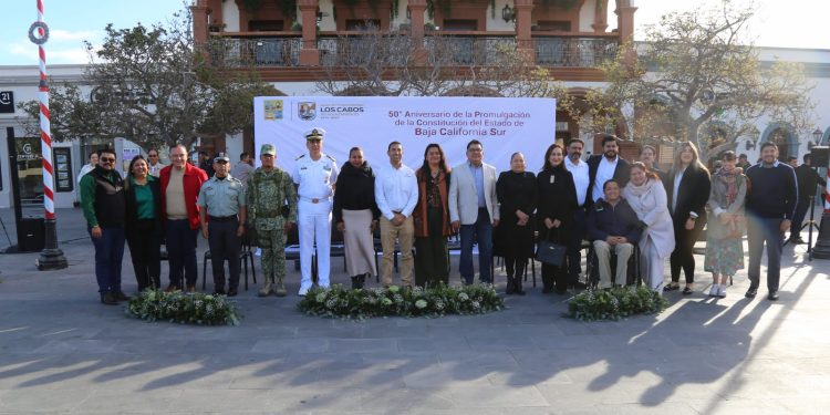 LOS CABOS: CONMEMORA 50 AÑOS DE PROMULGACIÓN DE LA CONSTITUCIÓN POLÍTICA DE BCS   