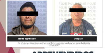CUMPLE PGJE MANDAMIENTOS JUDICIALES POR DESPOJO Y ROBO AGRAVADO