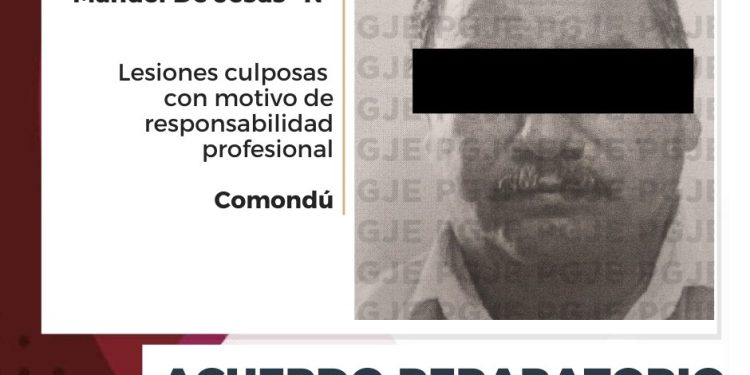 OBTIENE PGJE ACUERDO REPARATORIO PARA VÍCTIMA DE LESIONES CULPOSAS CON MOTIVO DE RESPONSABILIDAD PROFESIONAL