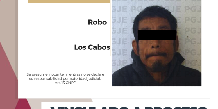 OBTIENE PGJE VINCULACIÓN A PROCESO CONTRA HOMBRE POR ROBO A LUGAR CERRADO
