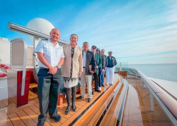 SANTA ROSALÍA RECIBIÓ AL CRUCERO “THE WORLD”