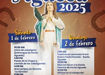 INVITA AYUNTAMIENTO DE MULEGÉ A LAS FIESTAS TRADICIONALES DE SANTA ÁGUEDA