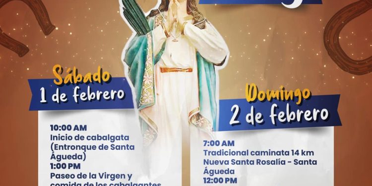 INVITA AYUNTAMIENTO DE MULEGÉ A LAS FIESTAS TRADICIONALES DE SANTA ÁGUEDA