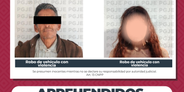 CUMPLIMENTA PGJE MANDAMIENTOS JUDICIALES A IMPUTADOS POR ROBO DE VEHÍCULO