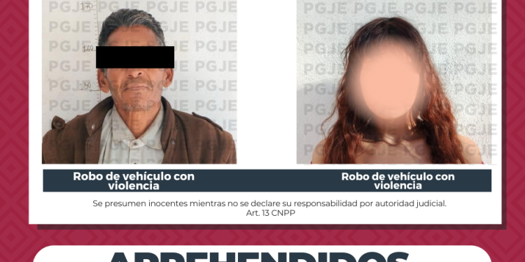CUMPLIMENTA PGJE MANDAMIENTOS JUDICIALES A IMPUTADOS POR ROBO DE VEHÍCULO