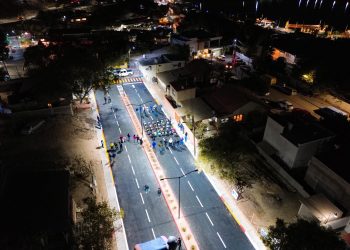 AYUNTAMIENTO DE MULEGÉ ENTREGA OBRAS DE SANEAMIENTO Y PAVIMENTACIÓN EN LA COLONIA MESA MÉXICO