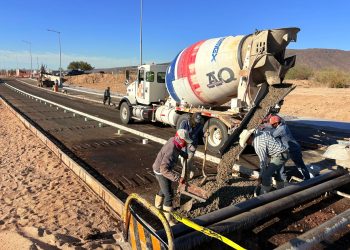 AVANZA EN 95% LA CONSTRUCCIÓN DE LA CALLE PROSPERIDAD EN LA PAZ