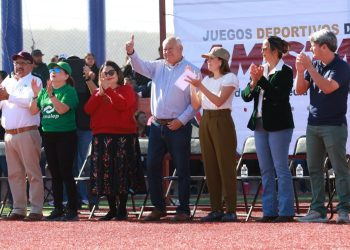 EL GOBERNADOR VÍCTOR CASTRO PUSO EN MARCHA  EN LA PAZ LOS JUEGOS DEPORTIVOS DE LA AMISTAD