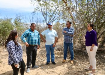 OOMSAPAS LOS CABOS REALIZA RECORRIDO DE TRABAJO EN LA COMUNIDAD DE EL CAMPAMENTO
