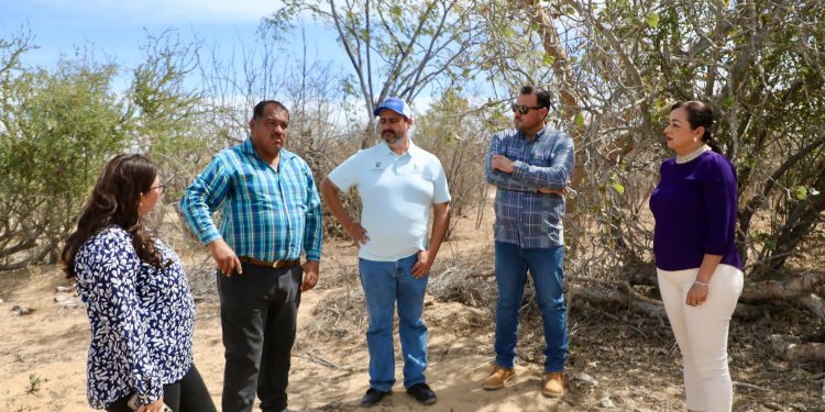 OOMSAPAS LOS CABOS REALIZA RECORRIDO DE TRABAJO EN LA COMUNIDAD DE EL CAMPAMENTO