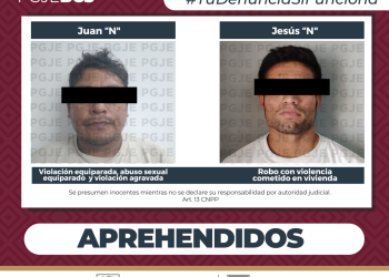 CUMPLIMENTA PGJE 3 ÓRDENES DE APREHENSIÓN POR DIVERSOS DELITOS