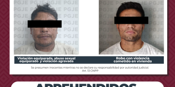 CUMPLIMENTA PGJE 3 ÓRDENES DE APREHENSIÓN POR DIVERSOS DELITOS