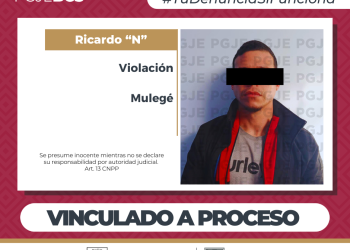 EN PRISIÓN PREVENTIVA QUEDA IMPUTADO POR VIOLACIÓN