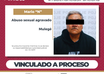 OBTIENE PGJE PRISIÓN PREVENTIVA PARA IMPUTADO POR ABUSO SEXUAL AGRAVADO