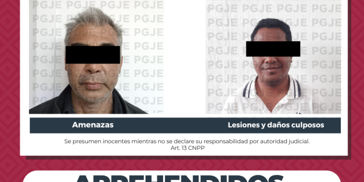 APREHENDE PGJE A DOS PERSONAS EN MULEGÉ Y LOS CABOS