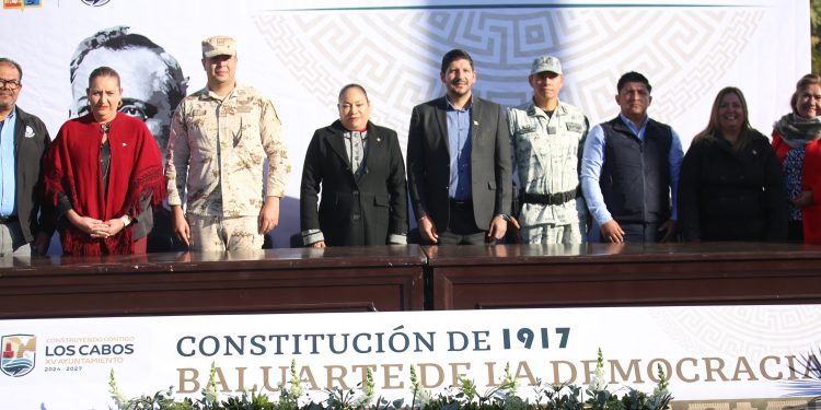 CONMEMORA XV AYUNTAMIENTO DE LOS CABOS EL 108 ANIVERSARIO DE LA CONSTITUCIÓN POLÍTICA MEXICANA