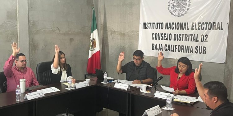 El INE EN BCS REALIZA LA PRIMERA INSACULACIÓN DEL PROCESO ELECTORAL EXTRAORDINARIO 2024-2025