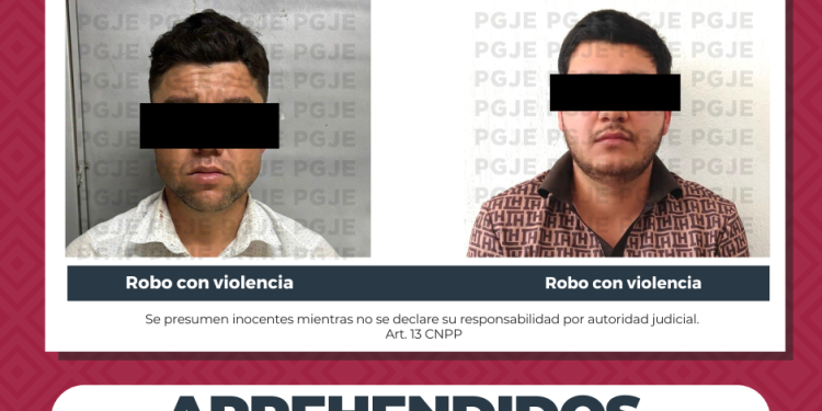 APREHENDE PGJE A IMPUTADOS POR ROBO CON VIOLENCIA EN LA PAZ Y LOS CABOS