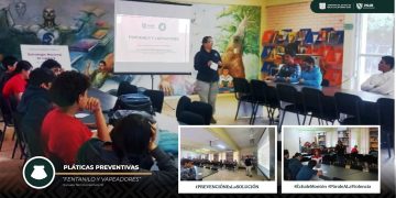 LLEVA PGJE PLÁTICAS PREVENTIVAS SOBRE LOS DAÑOS DEL CONSUMO DE DROGAS A JÓVENES DE SECUNDARIA
