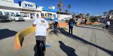 TRAS 9 AÑOS DE ESPERA REHABILITAN ALUMBRADO PÚBLICO EN CANCHA 1ro DE MAYO EN SAN JOSÉ DEL CABO