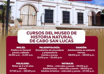 INVITAN A INSCRIBIRSE EN CURSOS GRATUITOS DEL MUSEO DE HISTORIA NATURAL DE CSL Y PLAZA PÚBLICA AMELIA WILKES
