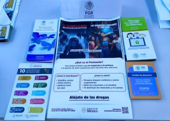 LANZA FGR CAMPAÑA “ALÉJATE DE LAS DROGAS, ELIGE SER FELIZ” EN EL MARCO DE LA FERIA DE PREVENCIÓN Y SEGURIDAD ESTUDIANTIL