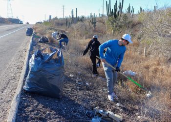 REFORZARÁN LABORES DE LIMPIEZA EN CARRETERAS Y CAMINOS DE CABO SAN LUCAS