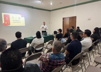 EN GIRA POR EL NORTE DE LA ENTIDAD REFUERZA PGJE EN  877 PERSONAS LA CULTURA DE LA PREVENCIÓN DEL DELITO