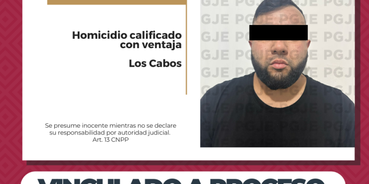 QUEDA EN PRISIÓN PREVENTIVA IMPUTADO POR HOMICIDIO CALIFICADO CON VENTAJA Y TRAICIÓN EN CABO SAN LUCAS