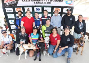 GRAN ÉXITO DE LA CARRERA-PASEO “CANICROSS ETOCANE K-9, BCS” EN LA UABCS