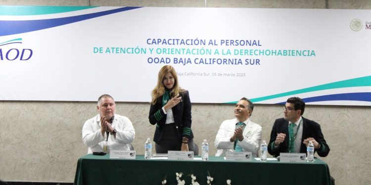 REALIZA IMSS BAJA CALIFORNIA SUR CAPACITACIÓN A PERSONAL DE ATENCIÓN Y ORIENTACIÓN A LA DERECHOHABIENCIA