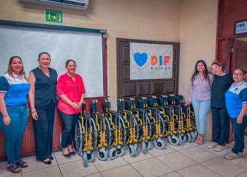 DIF MULEGÉ ENTREGA MÁS DE 80 SILLAS DE RUEDAS GESTIONADAS ANTE EL CRITBCS