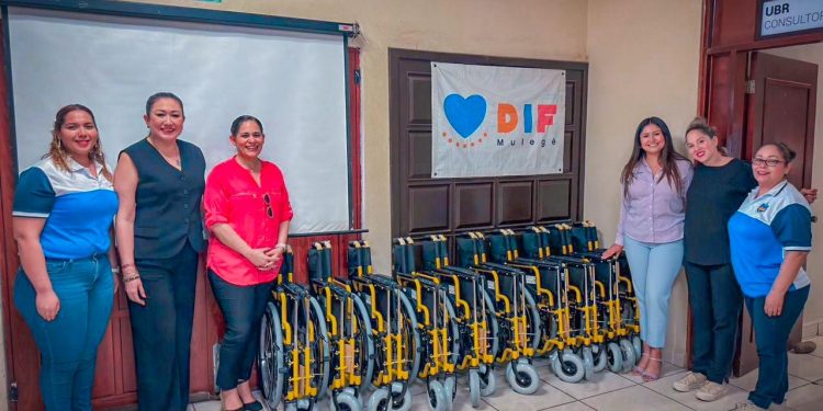 DIF MULEGÉ ENTREGA MÁS DE 80 SILLAS DE RUEDAS GESTIONADAS ANTE EL CRITBCS