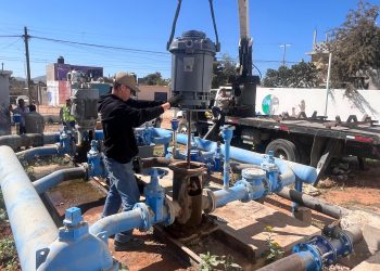 OOMSAPAS LOS CABOS CONTINÚA TRABAJOS DE MANTENIMIENTO A INFRAESTRUCTURAS PARA SEGUIR LLEVANDO AGUA A LAS FAMILIAS DE CABO SAN LUCAS