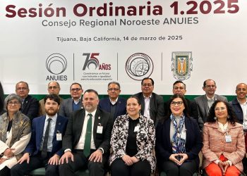UABCS PRESENTE EN SESIÓN ORDINARIA DEL CONSEJO REGIONAL NOROESTE DE ANUIES