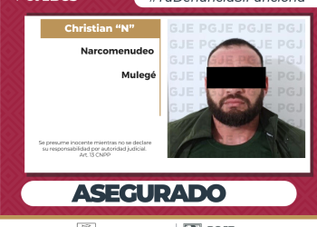 ASEGURA PGJE DROGA Y DETIENE A UNA PERSONA EN SANTA ROSALÍA