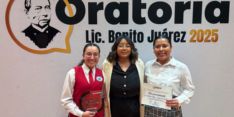 JOVEN MULEGINA CONQUISTA EL CONCURSO ESTATAL DE ORATORIA 2025