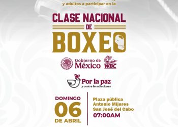 SE SUMA LOS CABOS A LA CLASE NACIONAL DE BOXEO; SERÁ ESTE DOMINGO