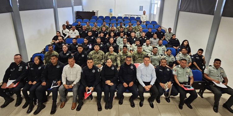 CONCLUYEN 300 ELEMENTOS DE SEGURIDAD TALLER SOBRE EL “ACTUAR DEL PRIMER RESPONDIENTE”