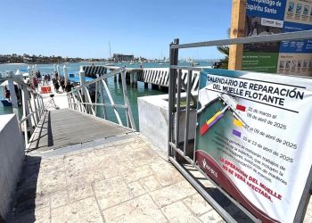 REHABILITA LA ADMINISTRACIÓN PORTUARIA  DE BCS MUELLES EN EL MALECÓN DE LA PAZ