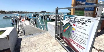REHABILITA LA ADMINISTRACIÓN PORTUARIA  DE BCS MUELLES EN EL MALECÓN DE LA PAZ